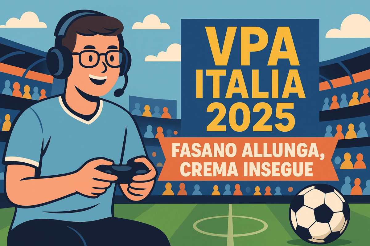 VPA Italia 2025: Fasano accelera, Crema tiene il passo – Teramo e Joga Bonito risalgono. In Serie B volano CIT e MoroccanXeagles